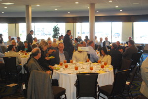 Luncheon attendees await the presentation of awards.